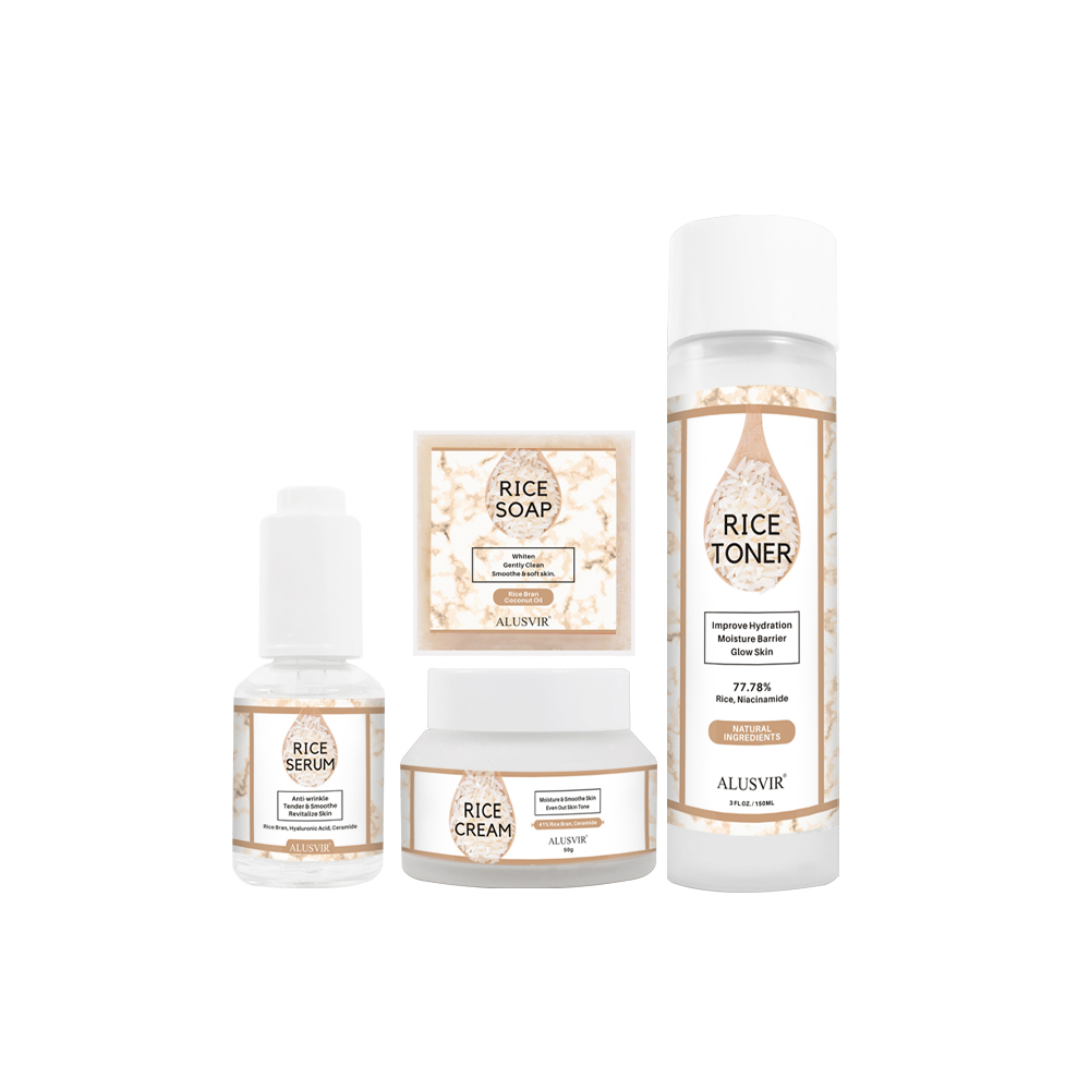 Rice Whitening Skin Care Set